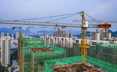 城市建筑工地施工現(xiàn)場圖 記錄建筑施工的脈動(dòng)